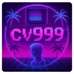 cv999 ব্র্যান্ড সাইনবোর্ড দৃশ্য
